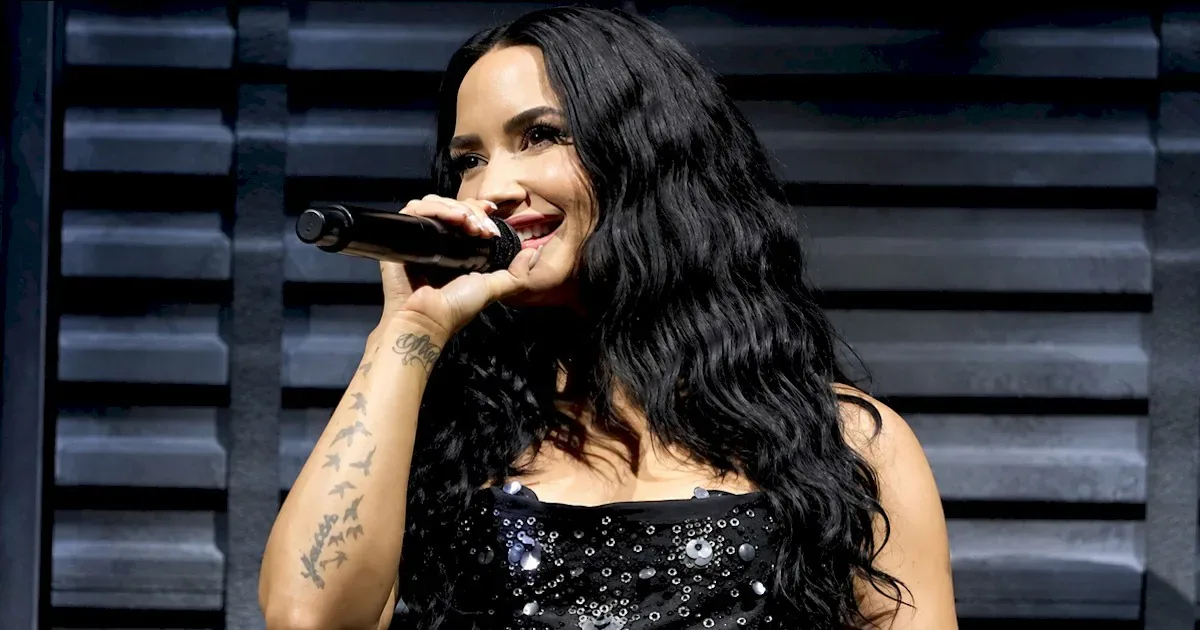 Demi Lovato tem alta de 203% nos streams após shows no Brasil
