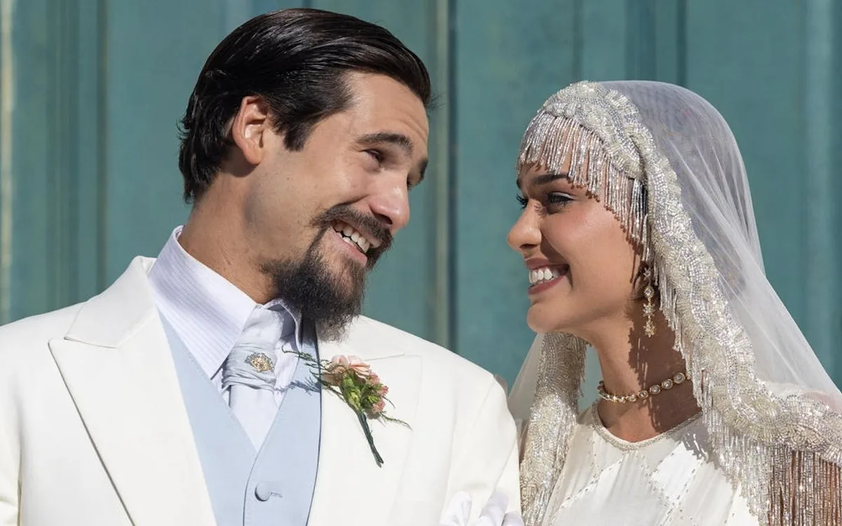 Casamento de Virgínia e Mirinho tem desmaio e alianças perdidas