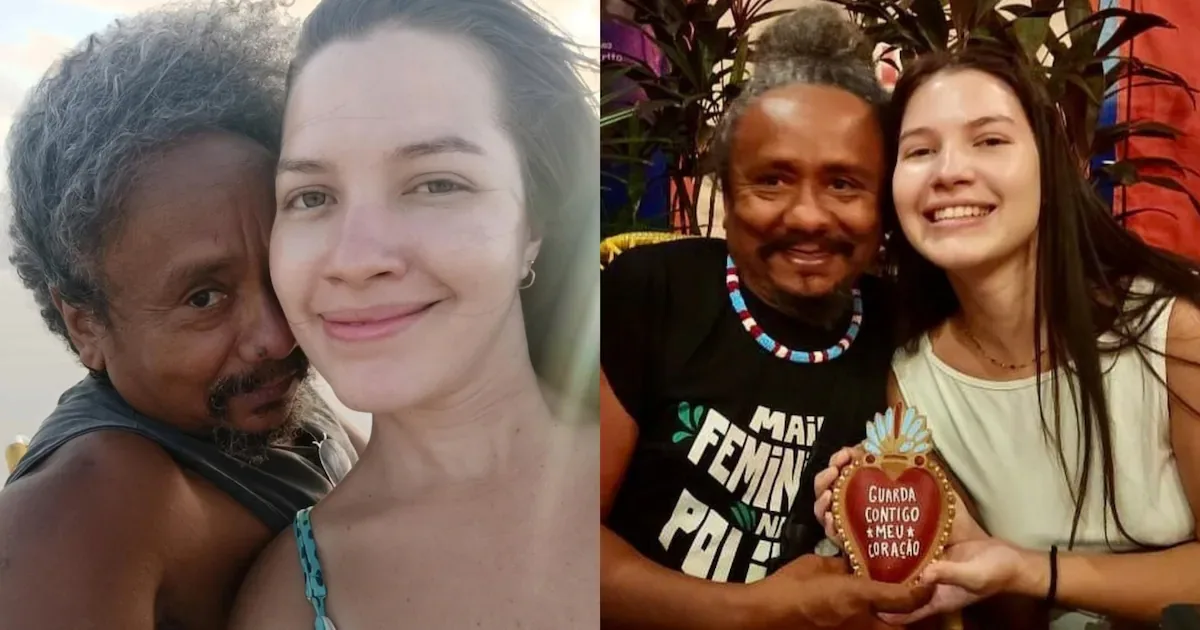 Chico César celebra aniversário da namorada com declaração romântica
