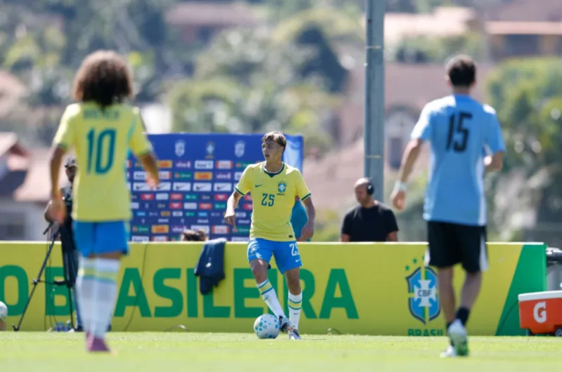 Brasil Sub-15 empata com o Equador pela Liga Evolução 2026