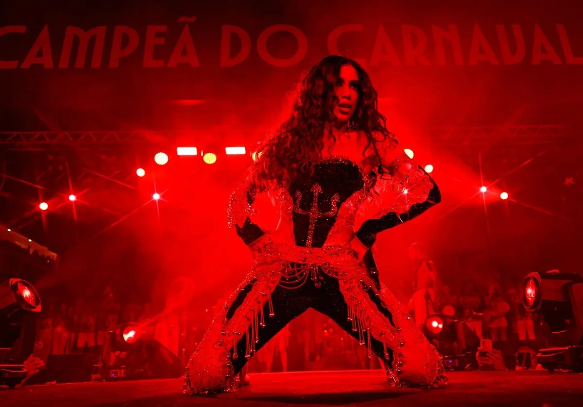 Anitta revela referências para coroação e preparação rumo à Grande Rio