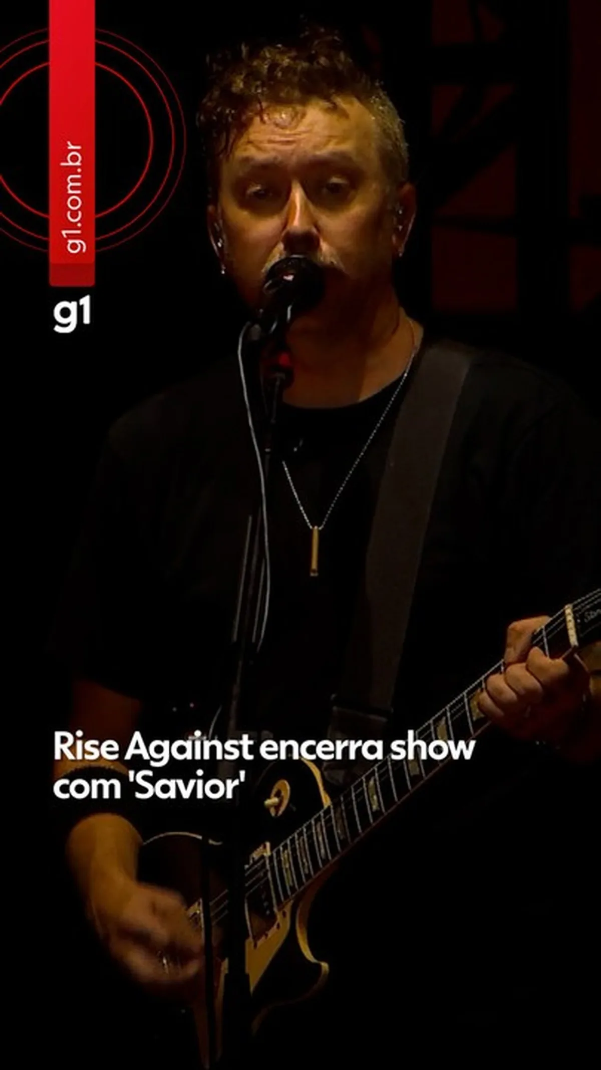 Tim McIlrath agradece ao Rock in Rio após banda tocar com instrumentos cedidos