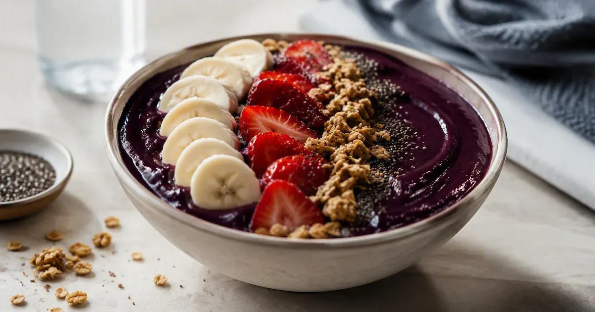 Açaí pode ser saudável, mas os acompanhamentos mudam tudo