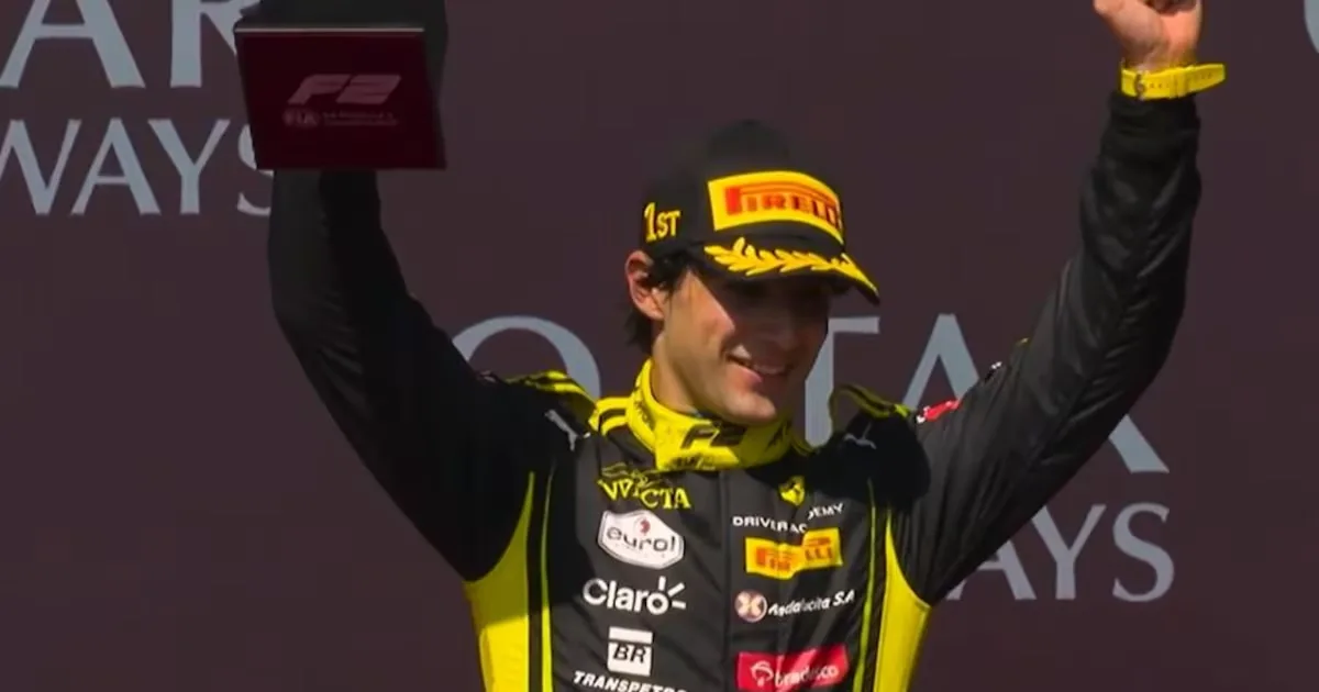 Rafael Câmara ganha em Baku e abre sete pontos na liderança da F2