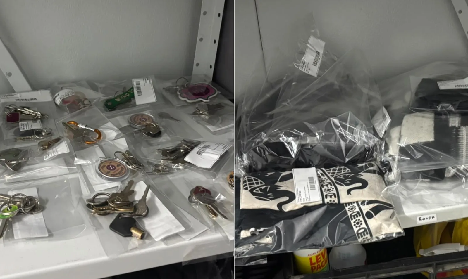 Rock in Rio registra aliança, chaves e bolsas no setor de achados e perdidos