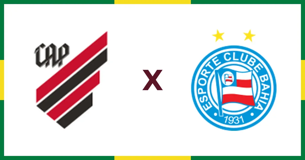 Athletico-PR x Bahia: onde assistir, horário e escalações pelo Brasileirão