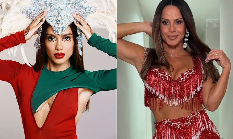 Anitta escolhe Viviane Araújo para coroação como rainha da Grande Rio