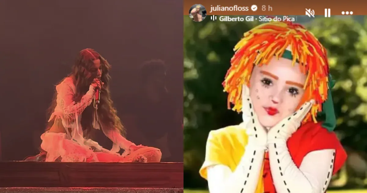 Post de Juliano Floss após show de Marina Sena gera especulações