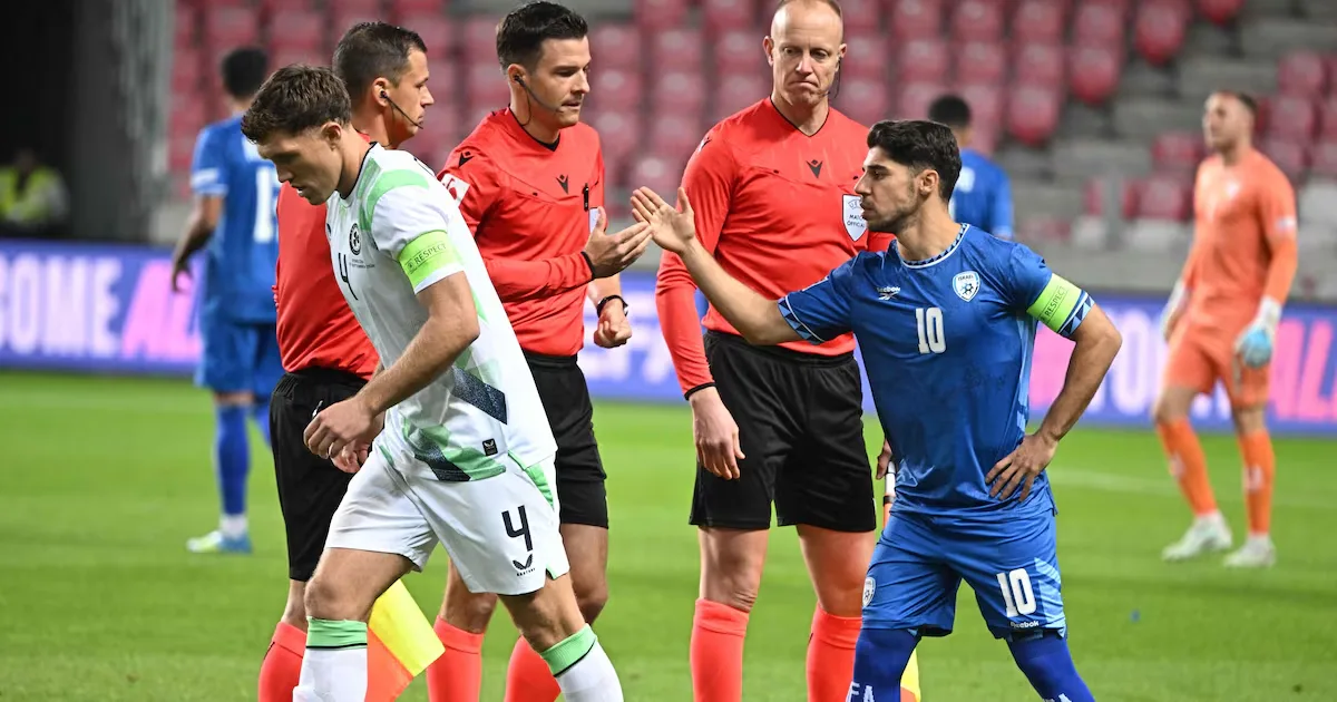 Irlanda e Israel levam tensão política para o campo na Nations League