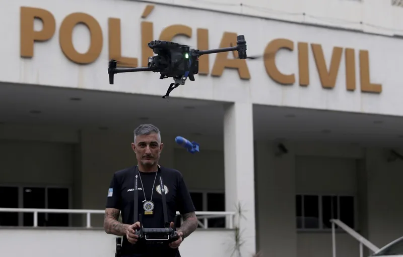 Polícia identifica 17 ataques com drones desde o ano passado no Rio