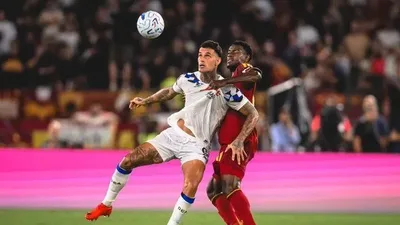 Soulé decide nos acréscimos, e Roma assume liderança isolada do Italiano