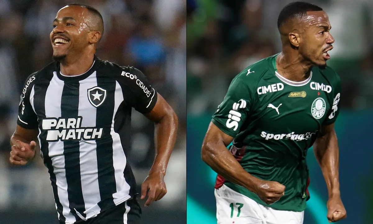 Botafogo encara o Palmeiras com reencontro de ex-capitães no Nilton Santos