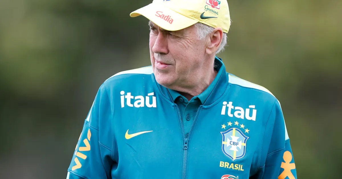 Estêvão será titular do Brasil contra a Austrália, confirma Ancelotti
