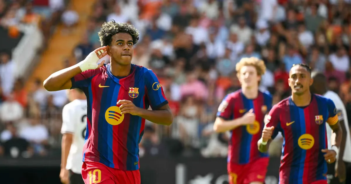 Barcelona goleia Valencia por 5 a 0 e amplia vantagem na liderança de La Liga