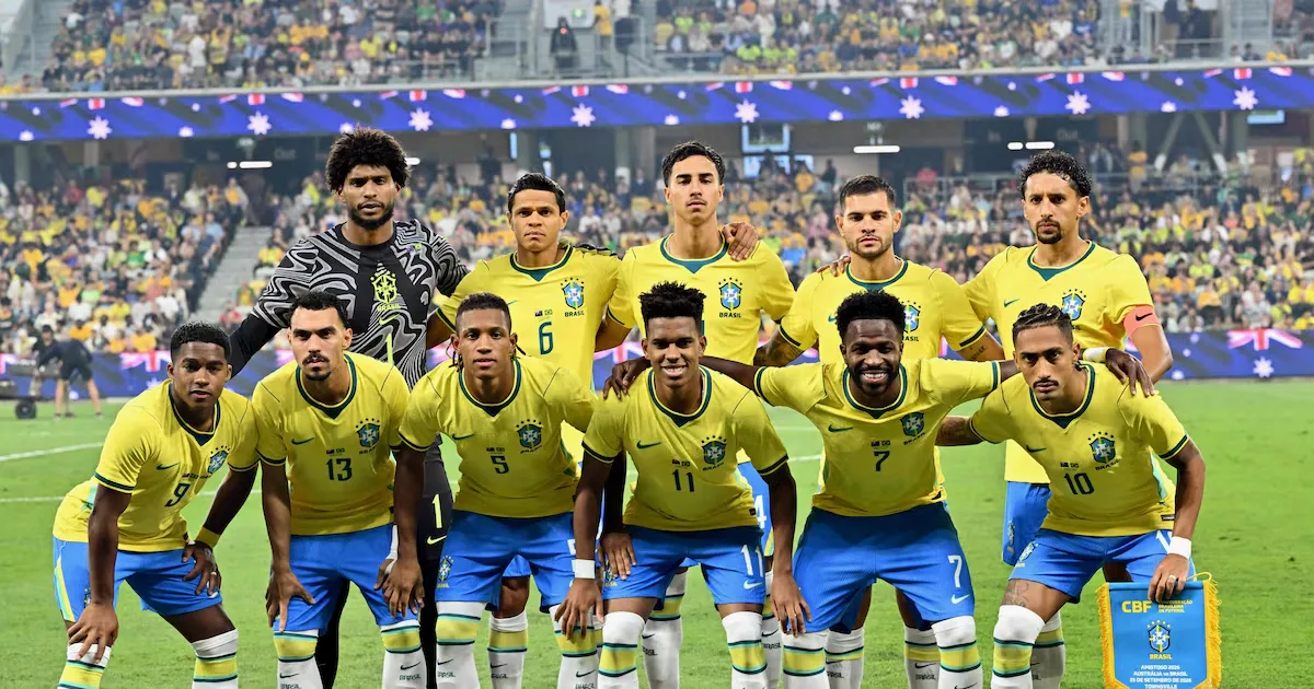 Vini Jr. recebe pior nota, e Ancelotti é criticado após empate do Brasil