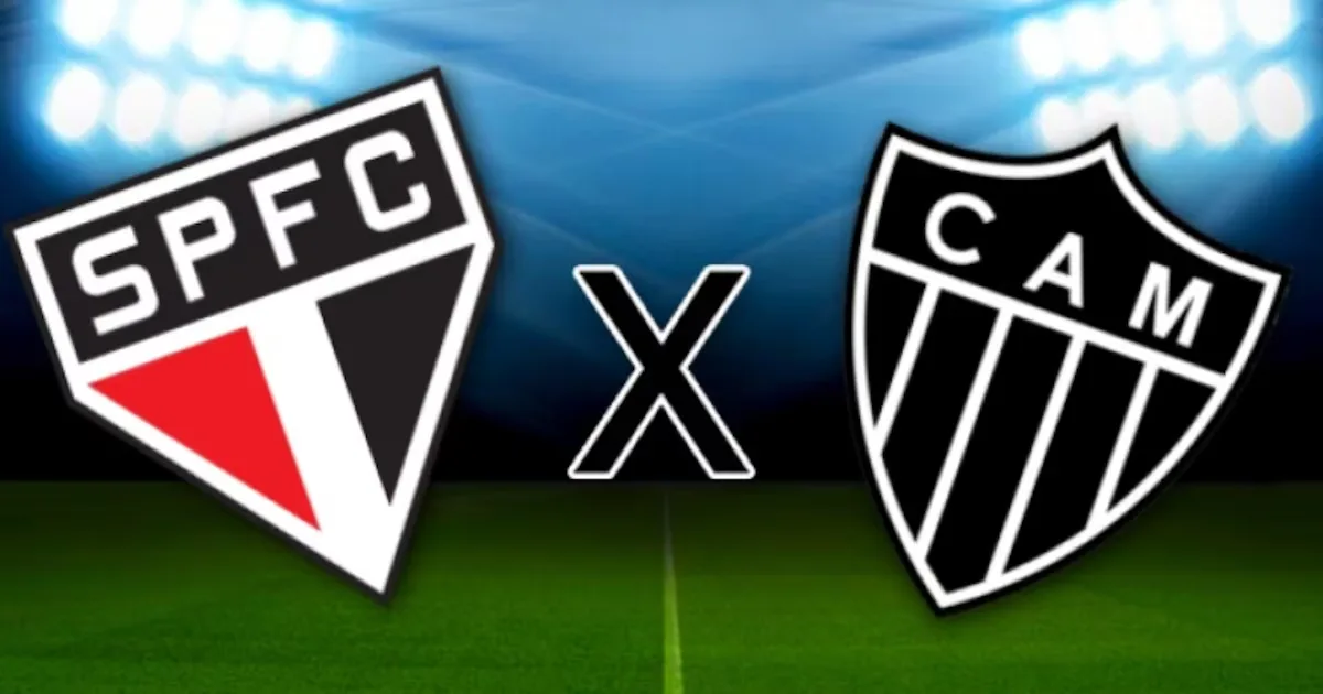São Paulo e Atlético-MG chegam ao duelo com momentos opostos no Brasileirão