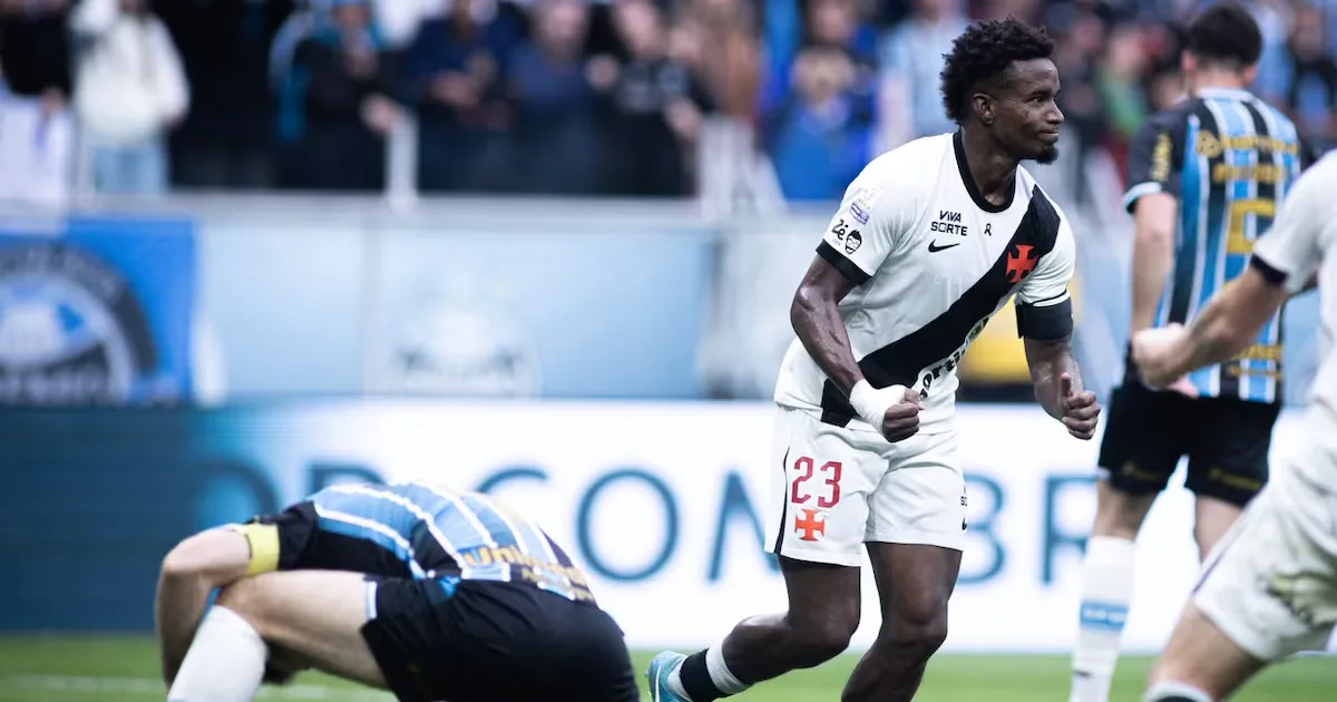 Vasco supera o Grêmio em Porto Alegre e encosta na saída do Z-4