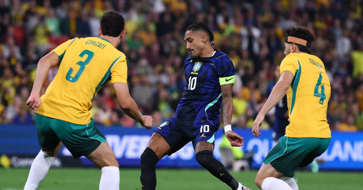 Ancelotti testa novas soluções e vê evolução do Brasil contra a Austrália