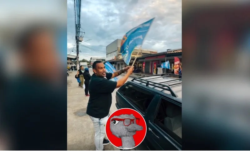 Adesivos sem autorização e vídeos de cabos eleitorais movimentam redes