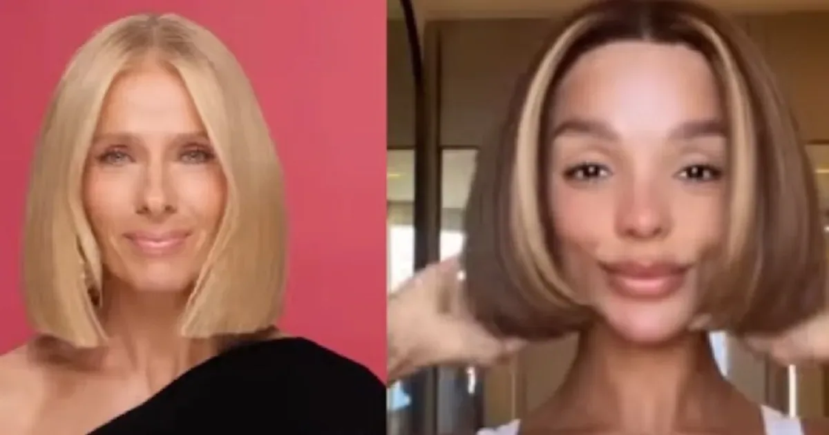IA transforma visual de famosas com corte chanel em vídeos nas redes