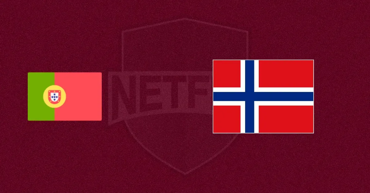 Portugal e Noruega duelam pela liderança do Grupo A4 em 4 de outubro
