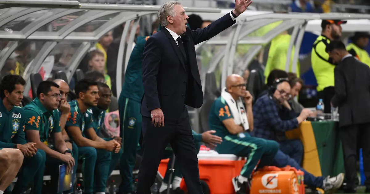 Empate com a Austrália expõe dúvidas no início do ciclo de Ancelotti