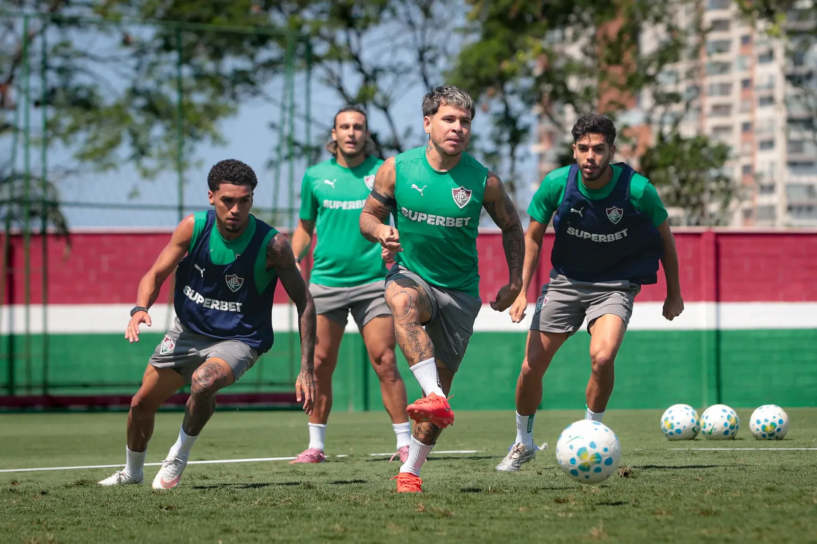 Fluminense fecha preparação para encarar o Coritiba com Renê fora