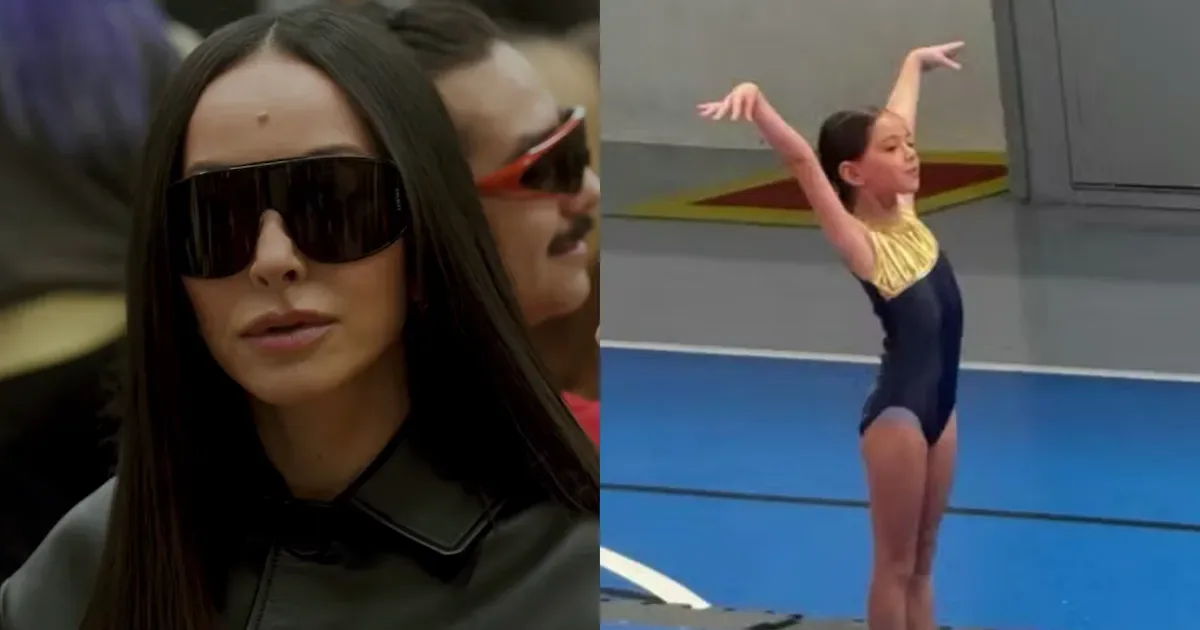 Sabrina Sato acompanha primeira competição de Zoe na ginástica artística