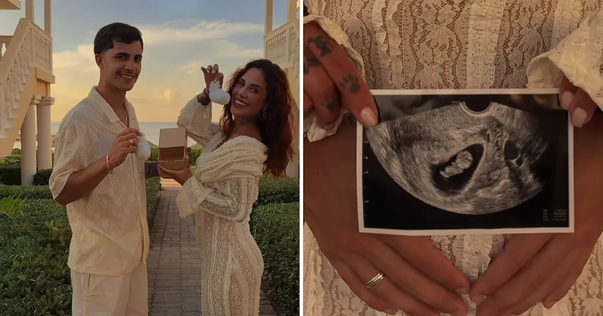 Tati Zaqui revela gravidez e celebra chegada do primeiro filho