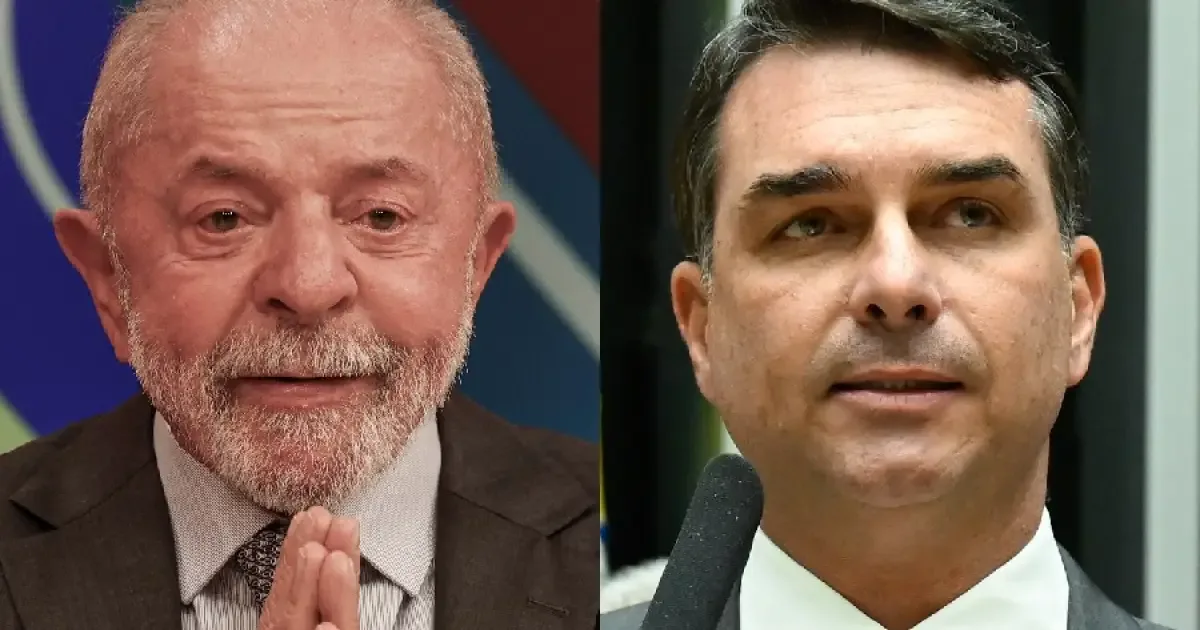 Lula lidera no Nordeste, e Flávio Bolsonaro amplia vantagem no Sul