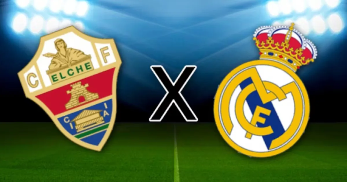 Elche x Real Madrid: horário, transmissão e prováveis escalações pela La Liga