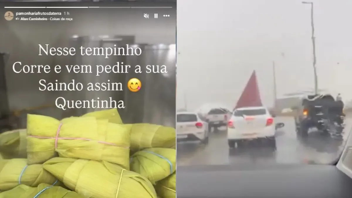Temporal muda rotina em Goiânia e leva comércio a buscar clientes