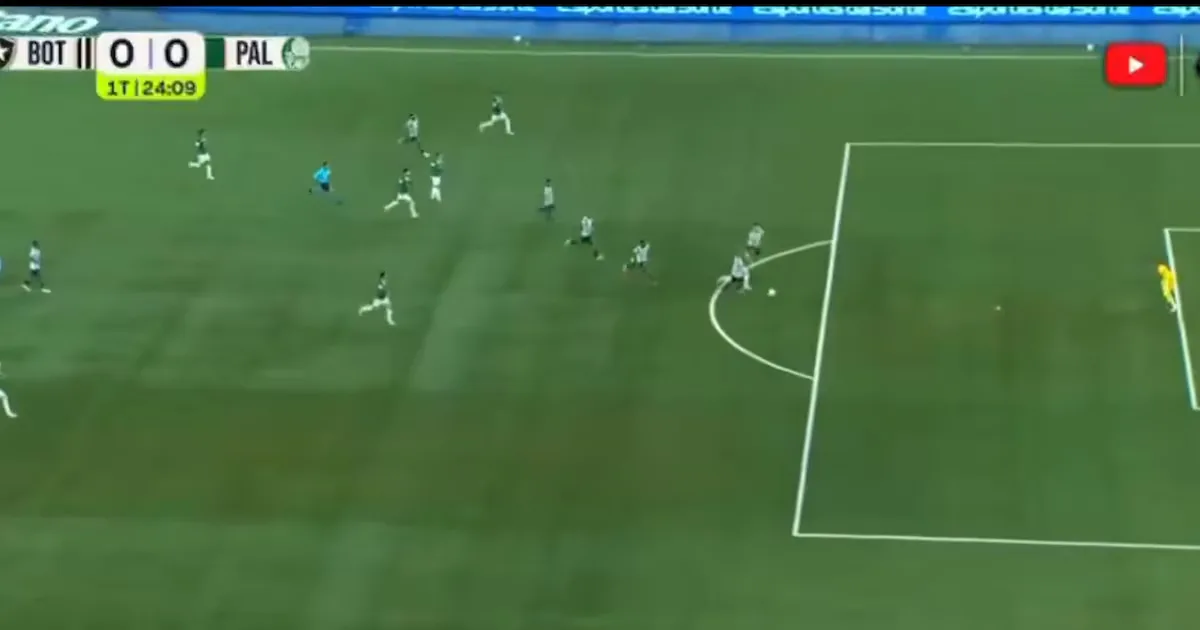 Disputa possível pela bola manteve cartão amarelo para Marçal