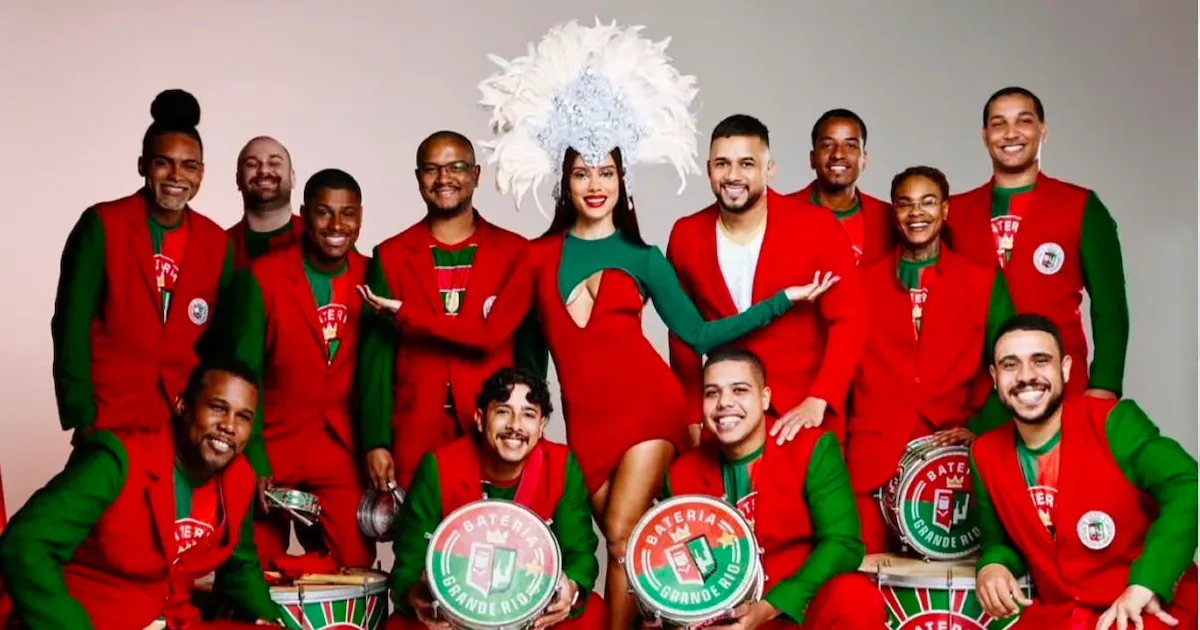 Anitta é anunciada como rainha de bateria da Grande Rio para 2027
