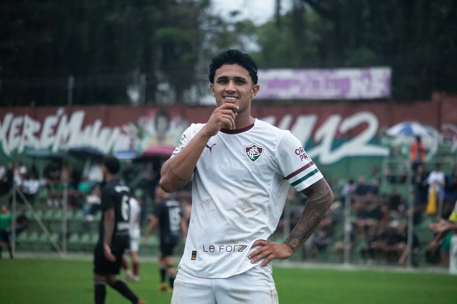 Keven Samuel destaca parceria com Fred no time sub-20 do Fluminense