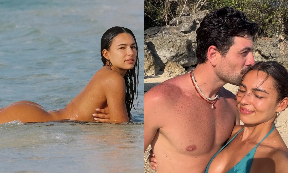 Elise Troschel: modelo alemã que vive lua de mel com Ian Bortolanza