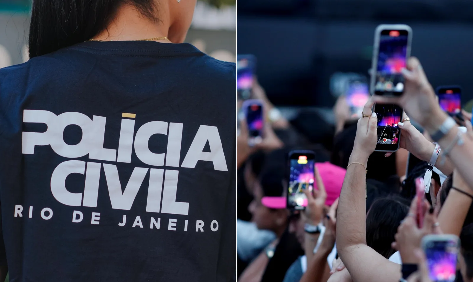 Polícia Civil prende quatro suspeitos de furtar celulares no Rock in Rio