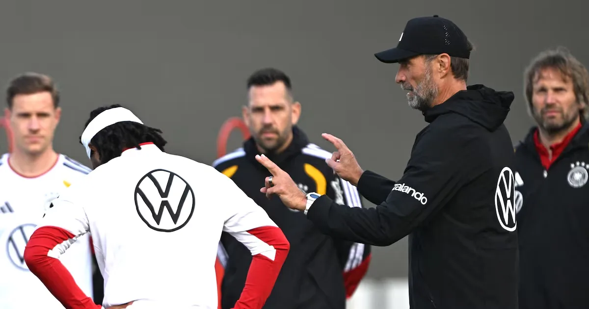 Klopp define regras de concentração no comando da Alemanha