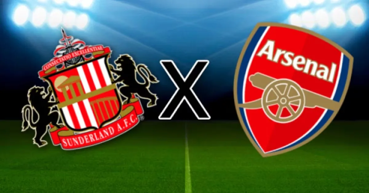 Arsenal tem desfalque e dúvida antes de duelo com o Sunderland