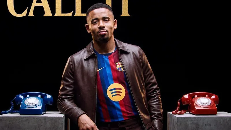 Gabriel Jesus ganha espaço no Barcelona antes de jogo com o Valencia