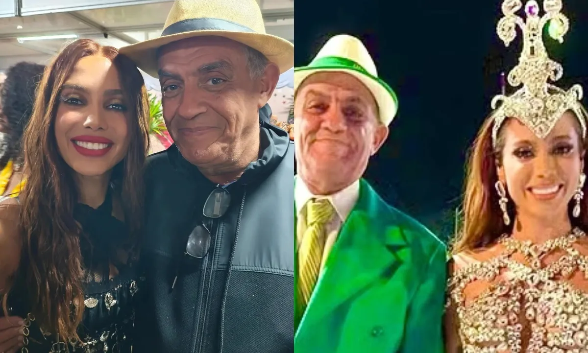 Aluísio Capoeira, tio de Anitta, ajudou a cantora a estrear no samba