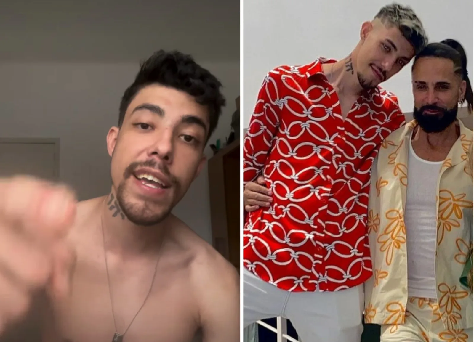 Filho de Latino relata recaída no álcool e acusa cantor de ter dez amantes