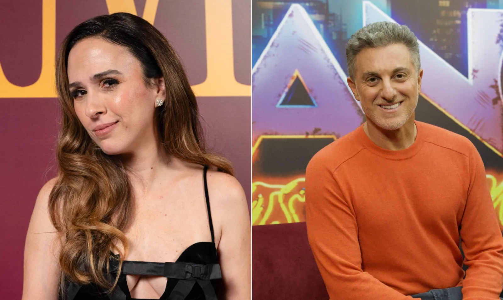 Tatá Werneck parabeniza Luciano Huck com atraso de três dias