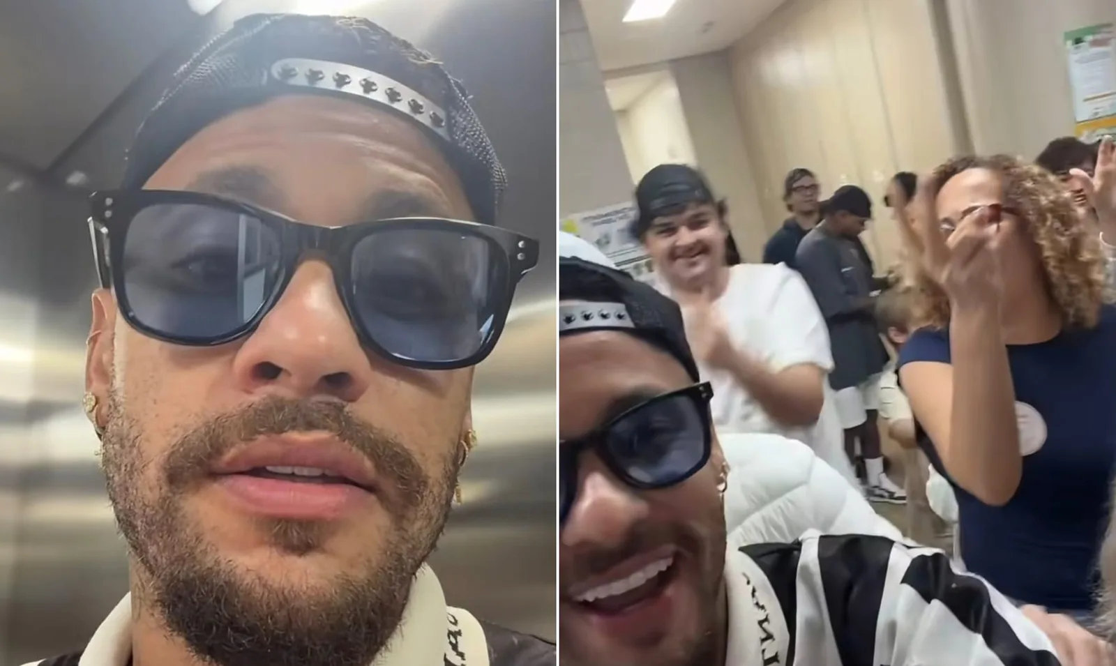 Neymar vota em São Paulo e encontra fãs no local nos minutos finais