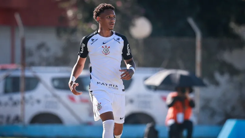 Cristian Júnior estreia entre os artilheiros do Corinthians Sub-20 em 2026