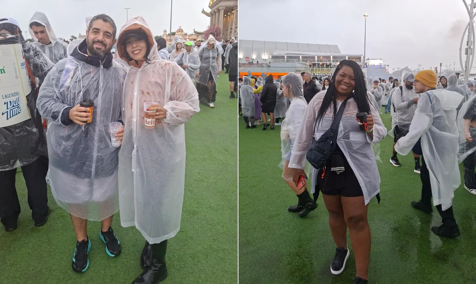 Frio e chuva levam público do Rock in Rio a apostar no café