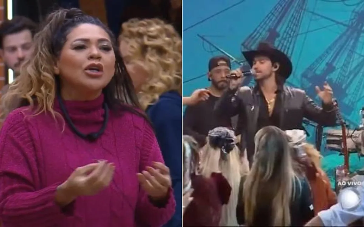 Darlin Ferrattry desconfia de beijo de Mariano para Giovanna em A Fazenda 18
