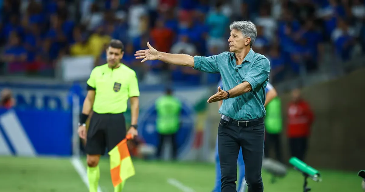 Renato Gaúcho retorna ao Grêmio para tentar evitar queda e chegar à final da Copa do Brasil