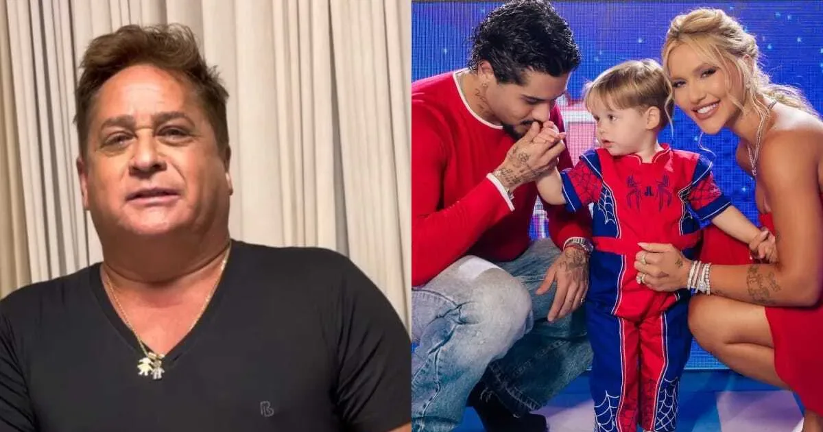 Leonardo falta à festa de dois anos do neto José Leonardo