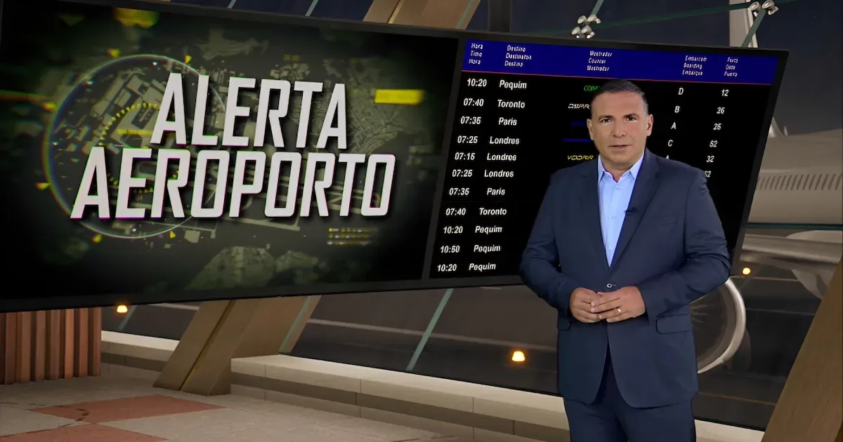 Alerta Aeroporto termina temporada em segundo lugar em São Paulo e no Rio